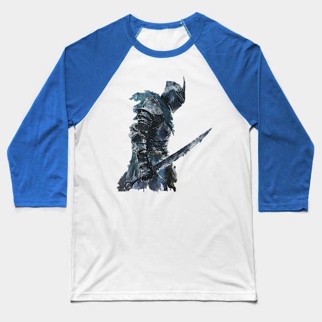 dark soul Baseball T-Shirt by enzo studios